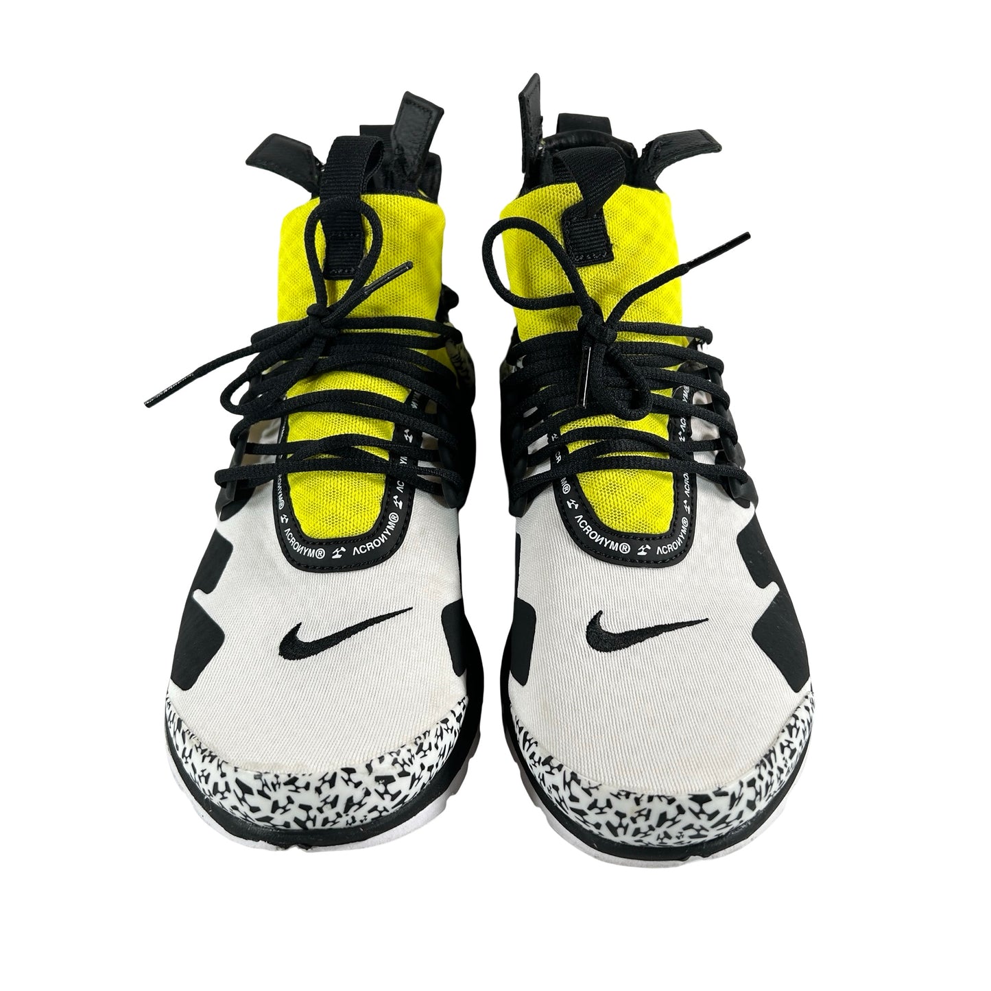 AH7832 100 Nike Air Presto Mid Acronym Dynamic Yellow [USED] - 7 M (Used)