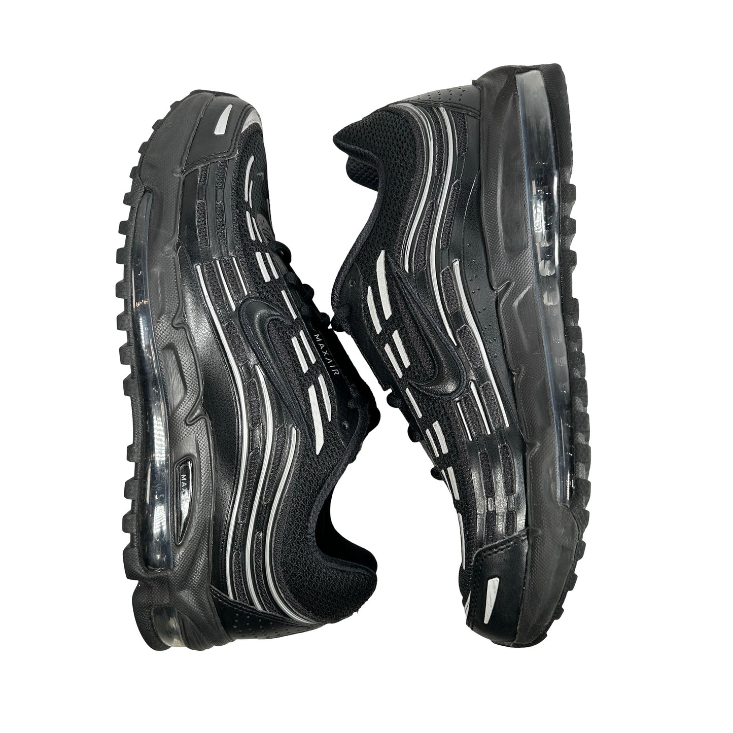 FZ4110 002 Nike Air Max TL 2.5 Black Metallic Silver [USED] - 9.5 M (Used) (No Box)