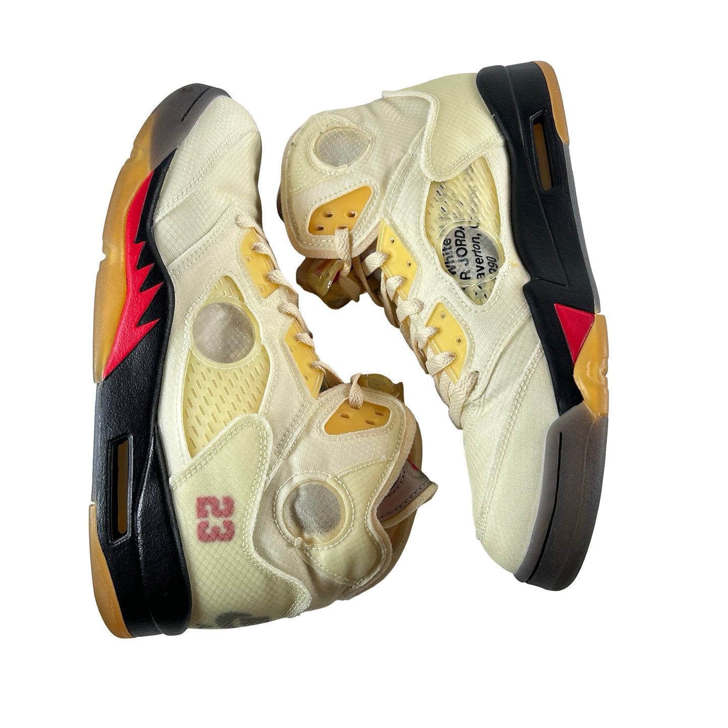 DH8565 100 Jordan 5 Off-White Sail [USED] - 11 M (Used3)