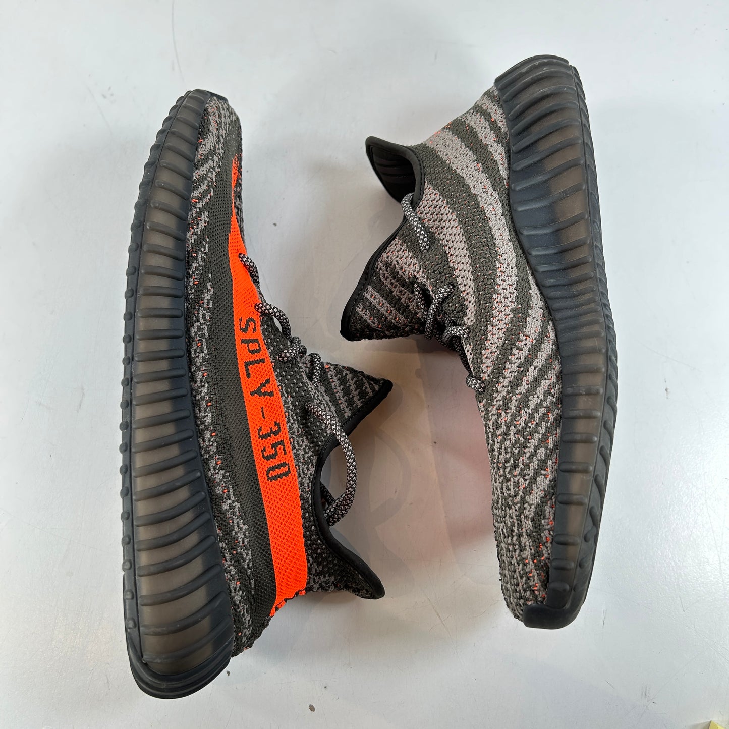 HQ7045 Adidas Yeezy Boost 350 V2 Carbon Beluga [USED] - 12 M (Used)