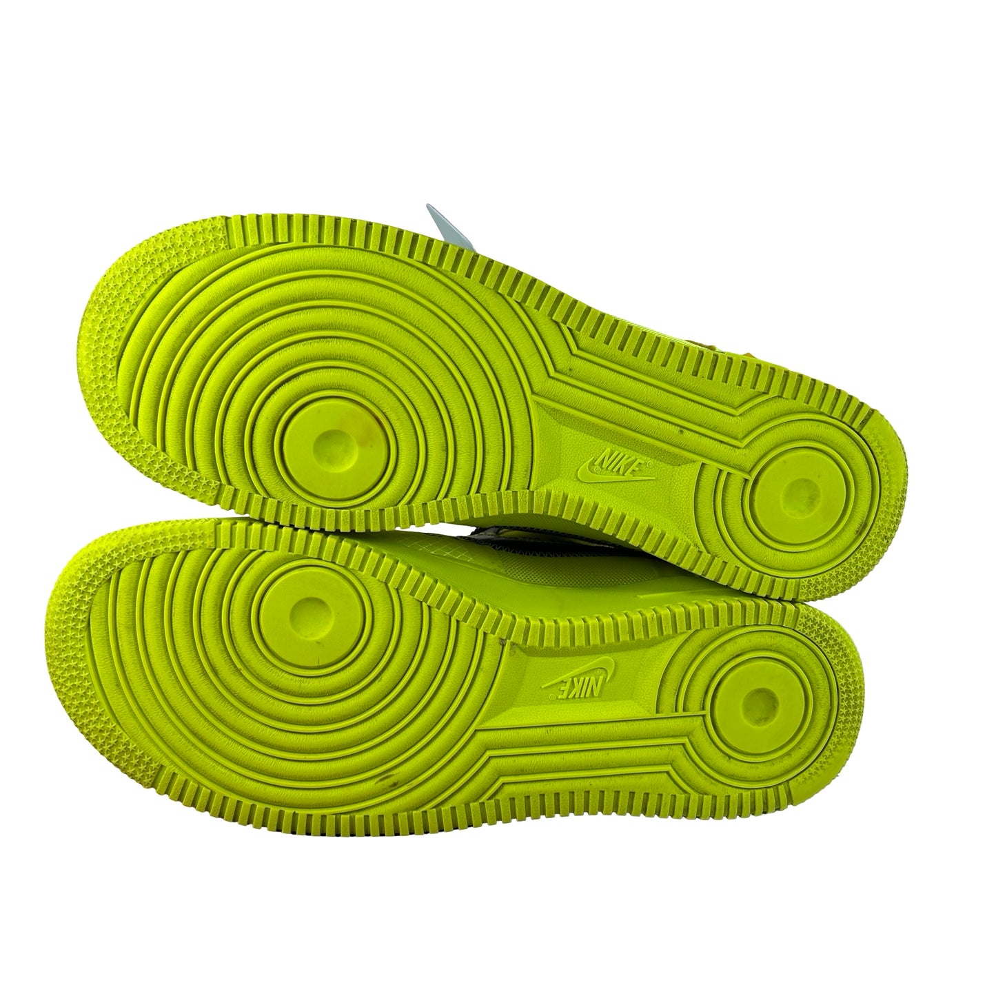 AO4606 700 Nike Air Force 1 Low Off-White Volt [USED] - 9 M (Used) (Replace Box)