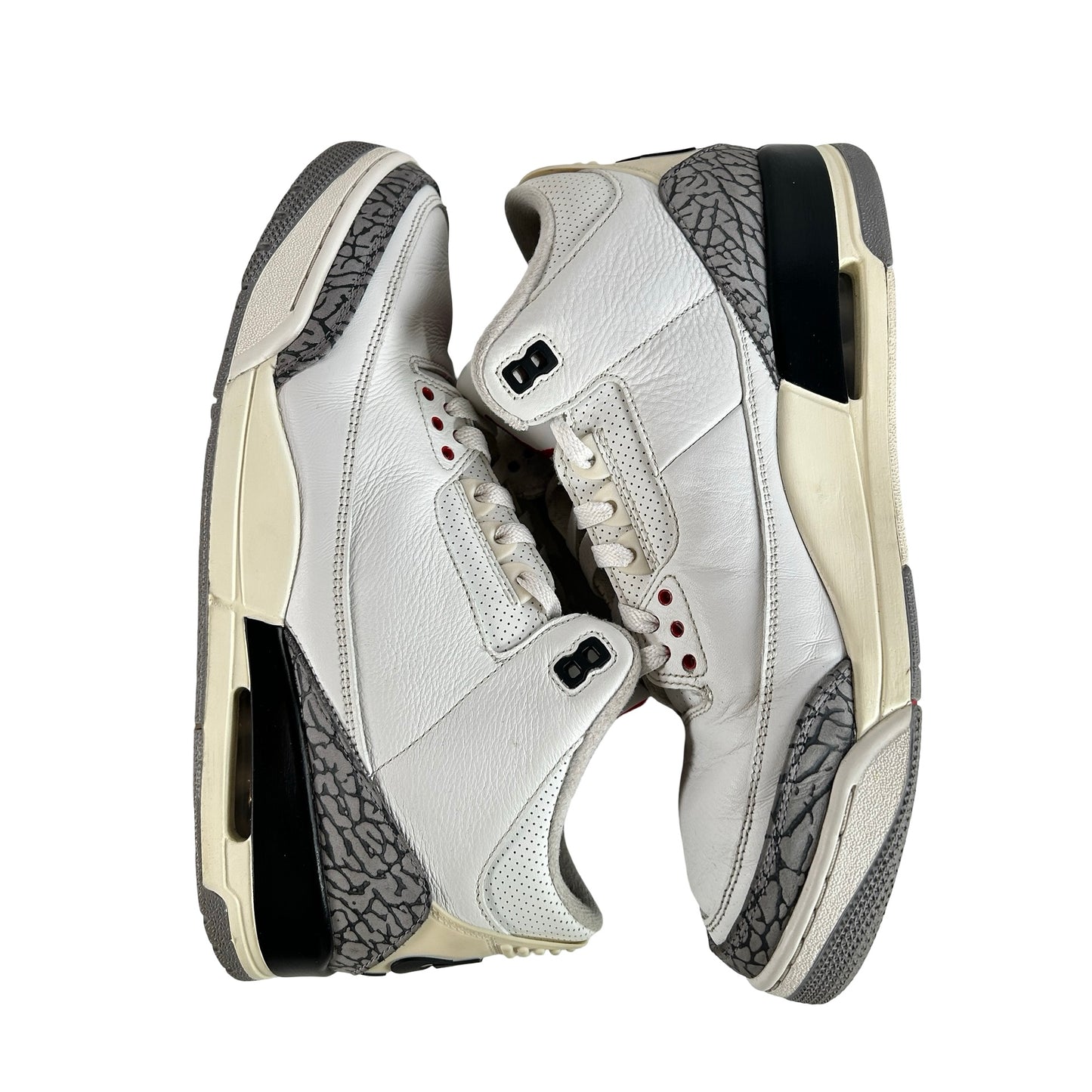 DN3707 100 Jordan 3 Retro White Cement Reimagined [USED] - 12 M (Used10)