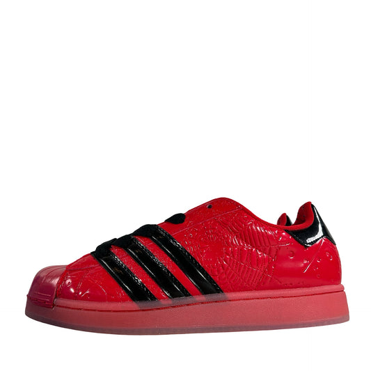KJ7005 adidas Superstar Sp5der Red Black [USED] - 9.5 M (Used)