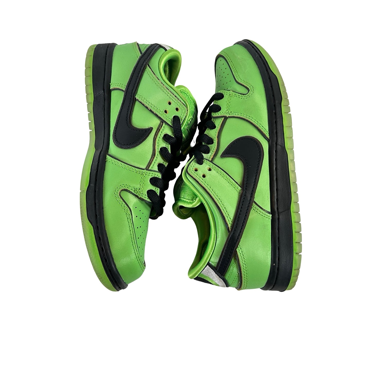 FZ8319 300 Nike SB Dunk Low The Powerpuff Girls Buttercup [USED] - 5 M (Used)