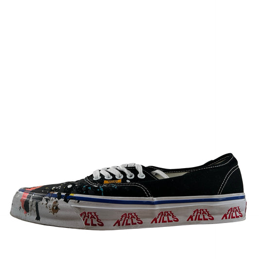 VN000EEUBLA Vans Authentic Reissue 44 Gallery Dept. Art That Kills Black [USED] - 12 M (Used2)