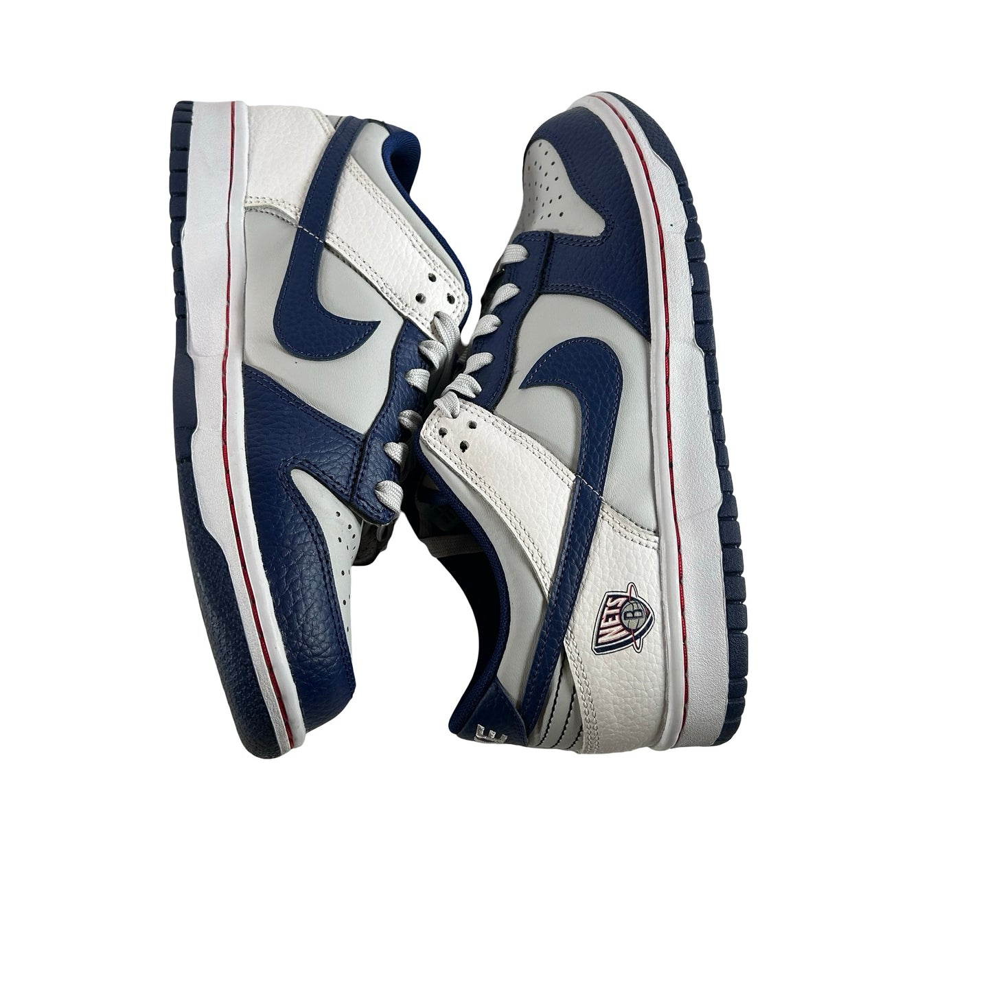 DO6288 001 Nike Dunk Low EMB NBA 75th Anniversary Brooklyn Nets (GS) [USED] - 6 Y (Used)