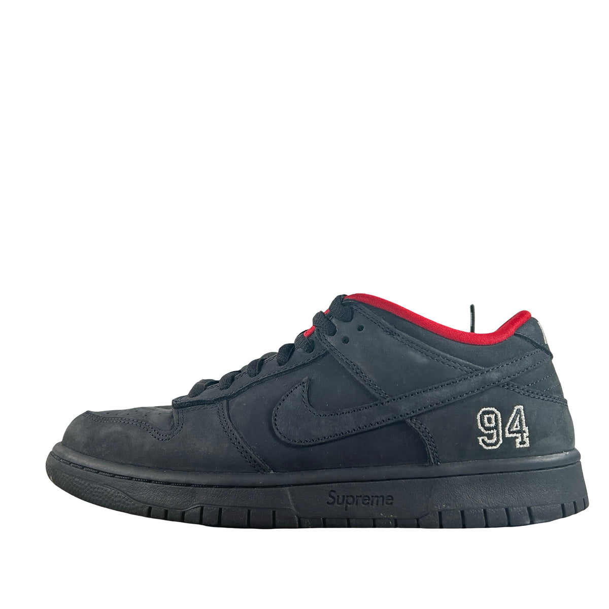 HQ8487 001 Nike SB Dunk Low Supreme 94 Black [USED] - 9 M (Used2)