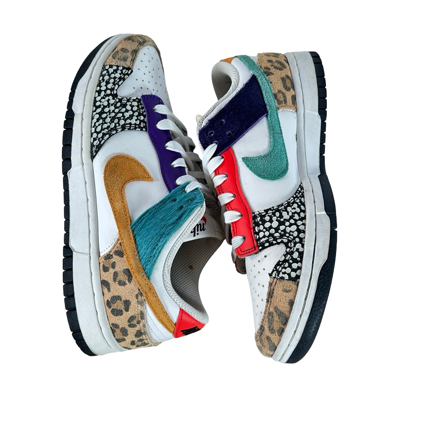 DN3866 100 Nike Dunk Low Safari Mix [USED] - 7 W (Used)