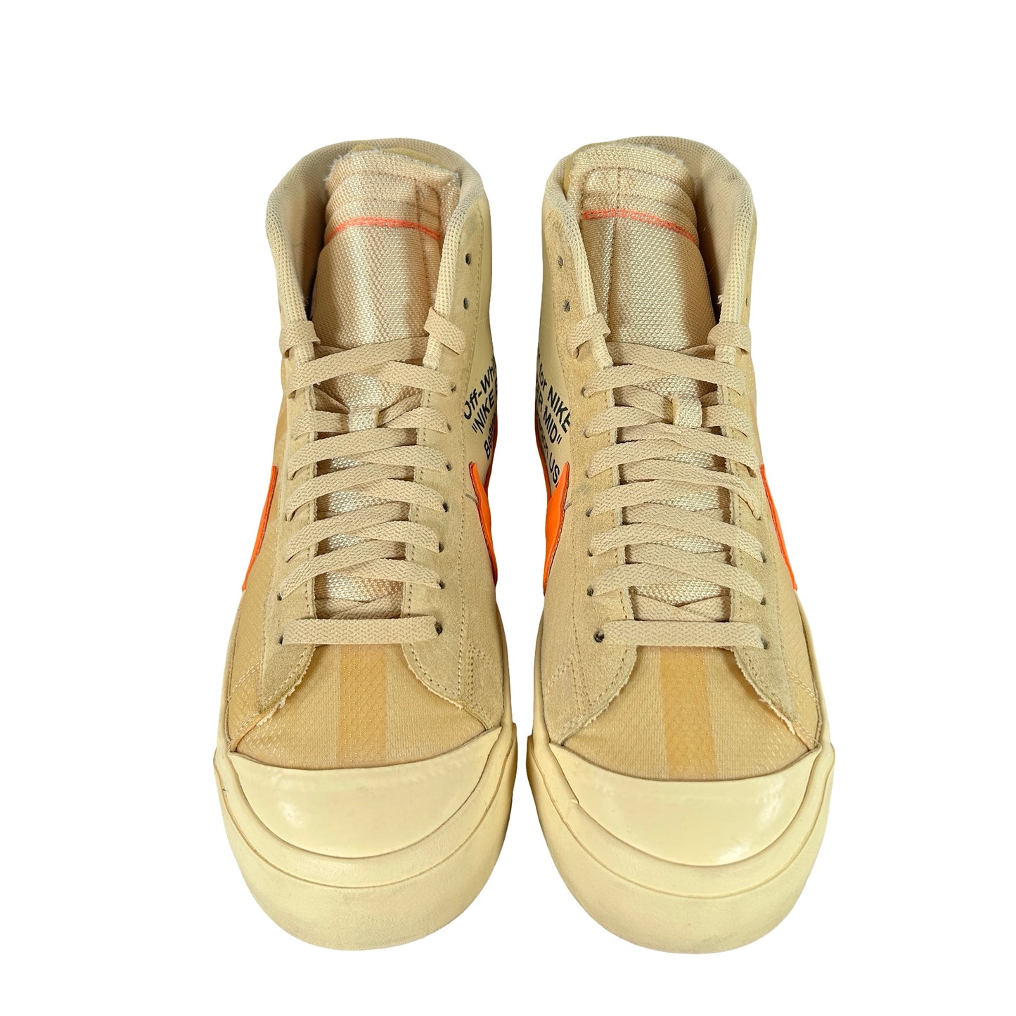 AA3832 700 Nike Blazer Off-White Orange [USED] - 13 M (Used2)