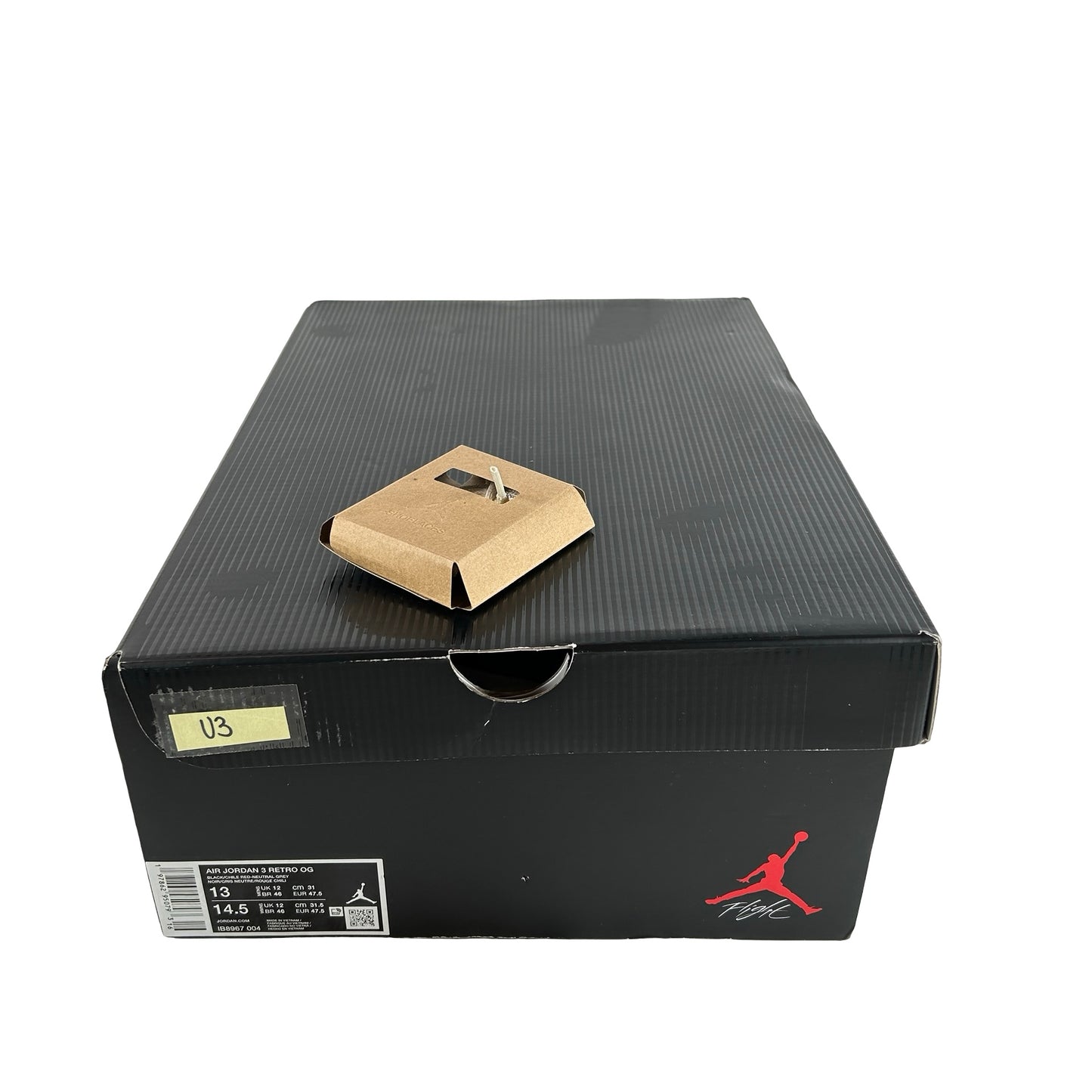 IB8967 004 Jordan 3 Retro OG Rare Air [USED] - 13 M (Used3)