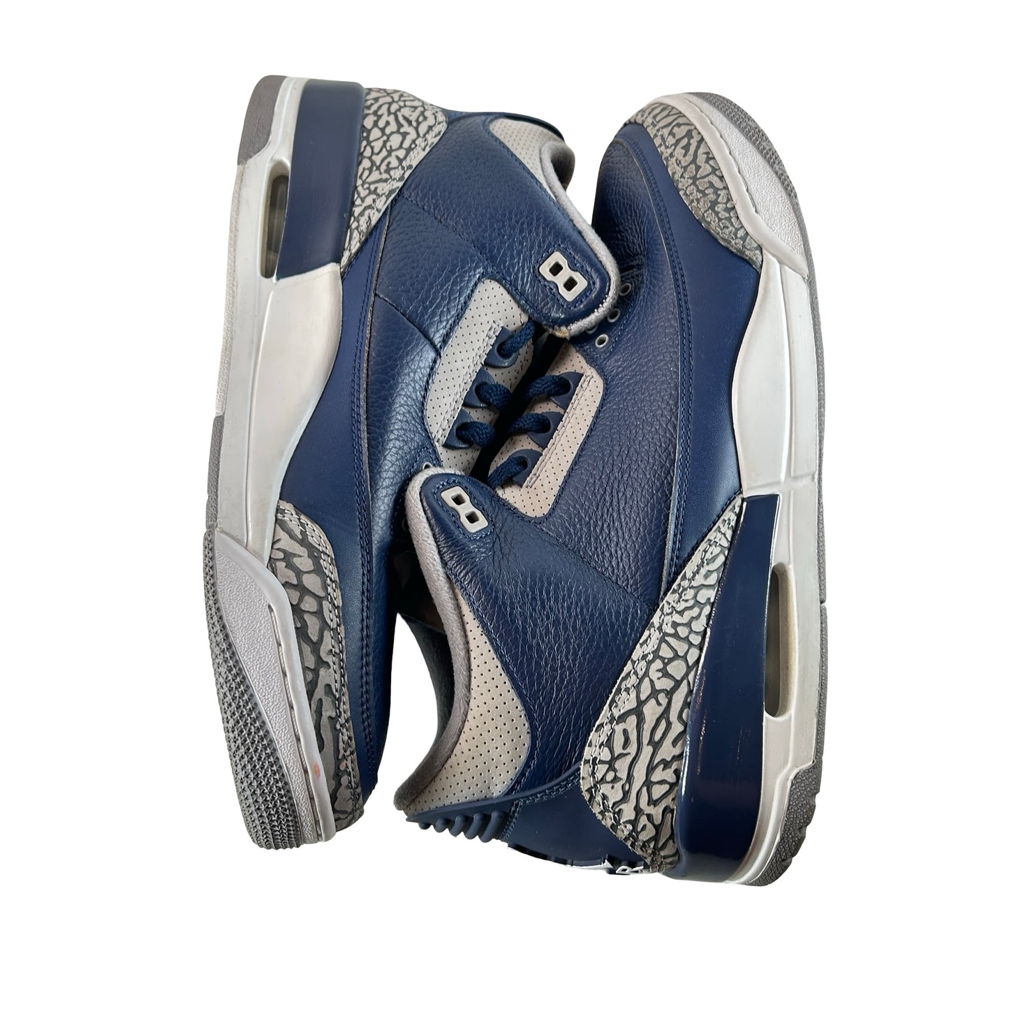 CT8532 401 Jordan 3 Georgetown [USED] - 12 M (Used) (No Box)