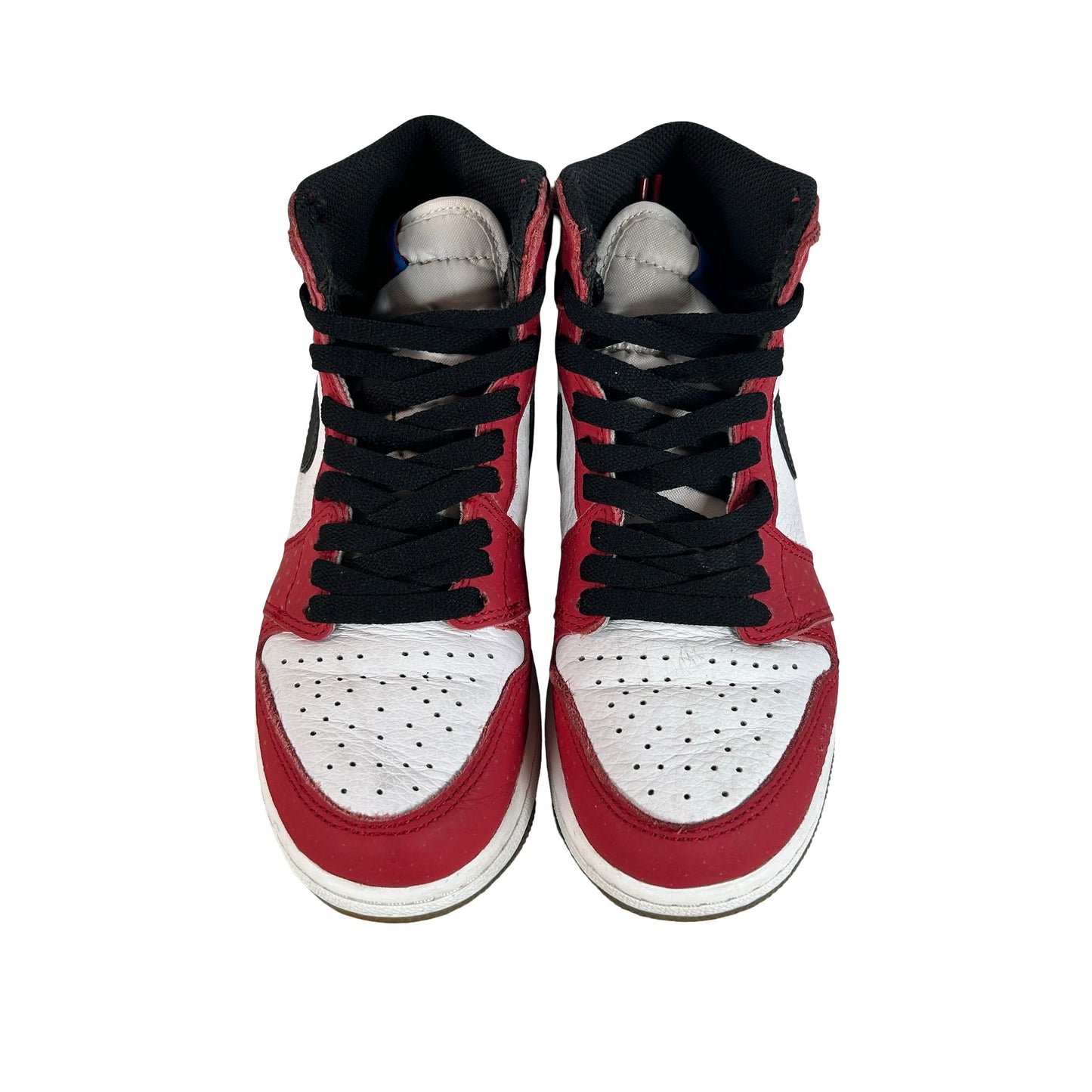 575441 602 Jordan 1 Retro High Spider-Man Origin Story (GS) [USED] - 4 Y (Used2) (No Box2)