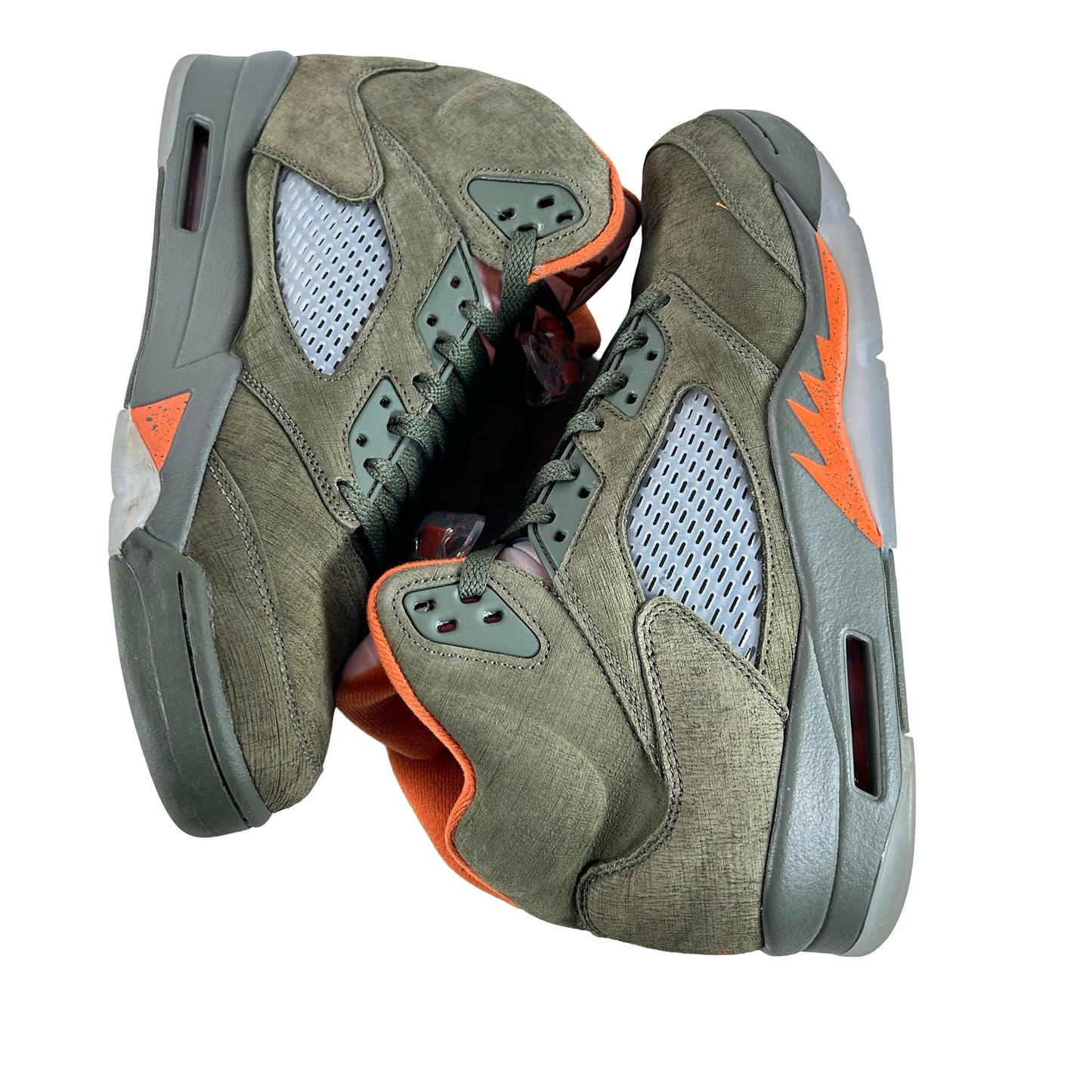 DD0587 308 Jordan 5 Retro Olive (2024) [USED] - 10.5 M (Used2)