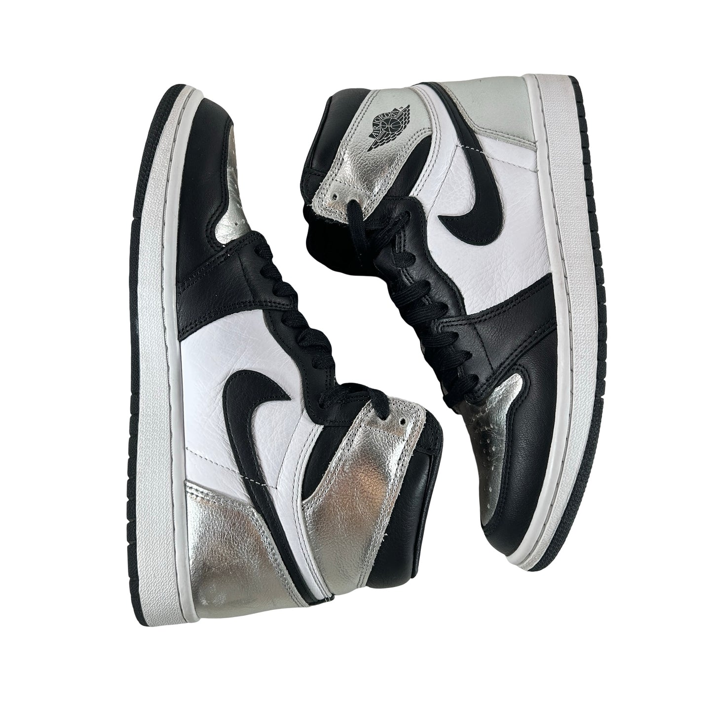 CD0461 001 Jordan 1 Retro High Silver Toe (Women's) [USED] - 8 W (Used2)