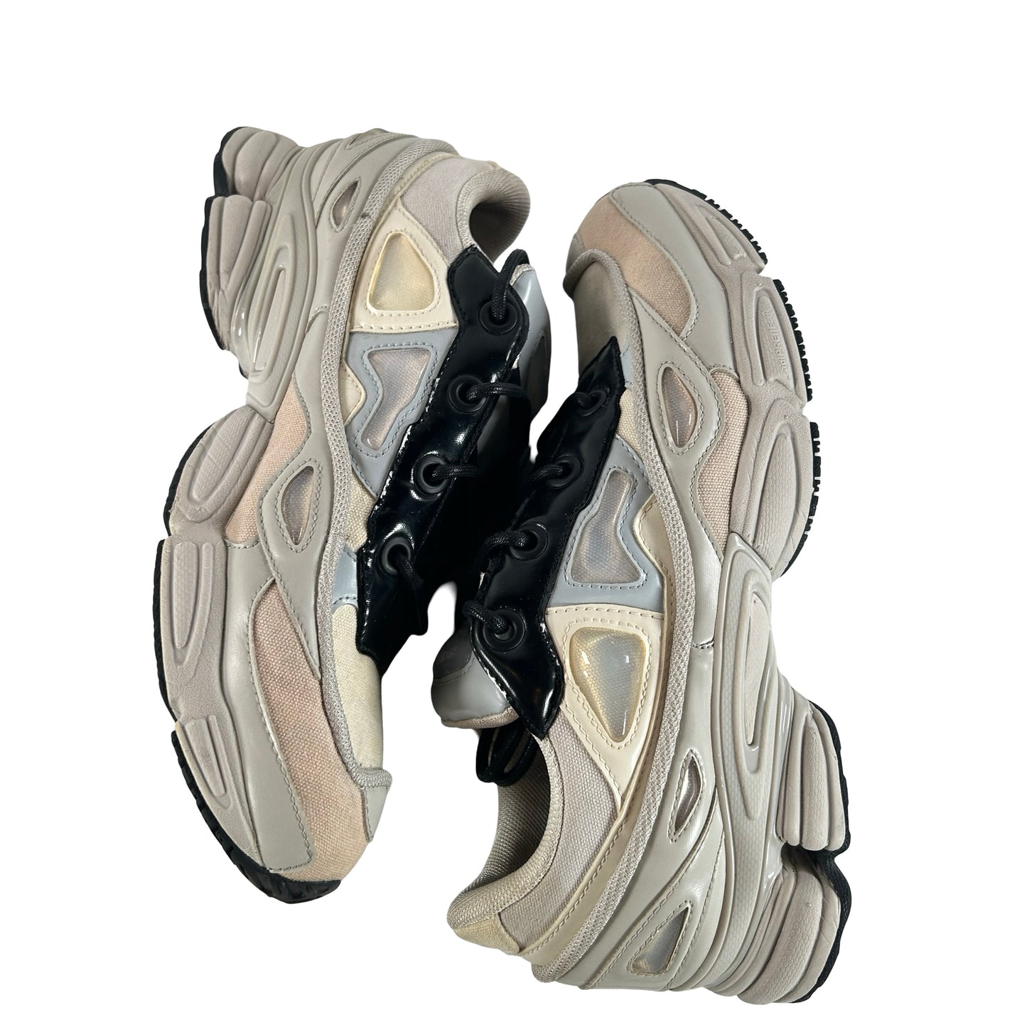 B22537 adidas Ozweego 3 Raf Simons Cream White Core Black [USED] - 11 (Used)