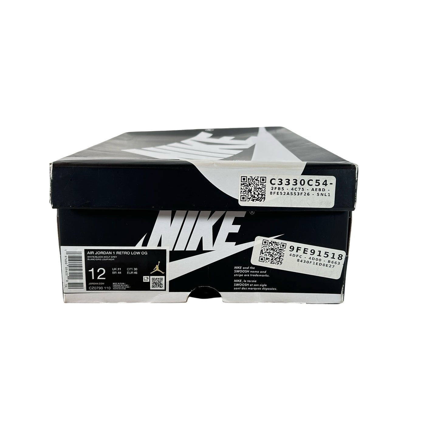 CZ0790 110 Jordan 1 Retro Low OG Barons [USED] - 12 M (Used)