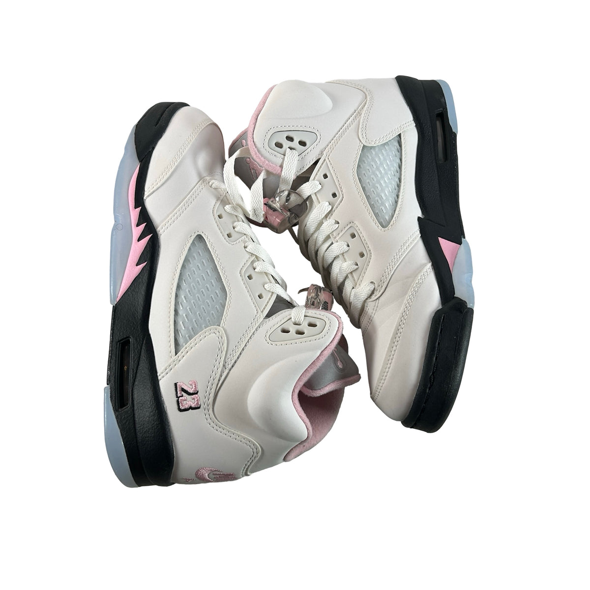 HQ7980 102 Jordan 5 Retro Medium Soft Pink (GS) [USED] - 5.5 Y (Used) (No Box)