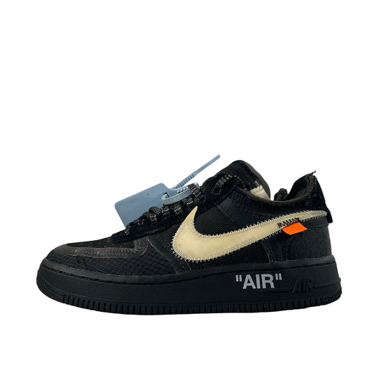 AO4606 001 Nike Air Force 1 Low Off-White Black White [USED] - 4 M (Used)