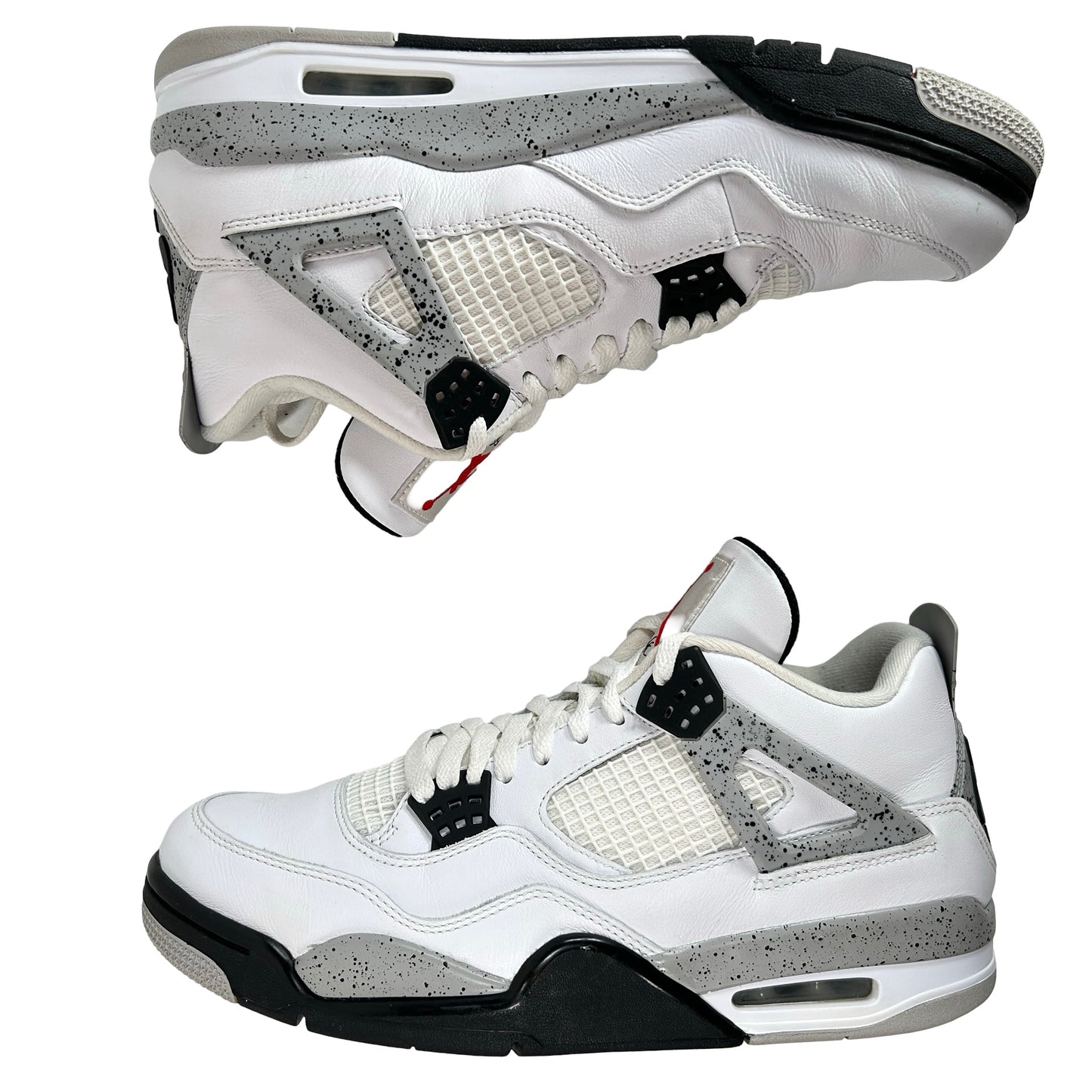 840606 192 Jordan 4 White Cement [USED] - 10.5 M (Used3)