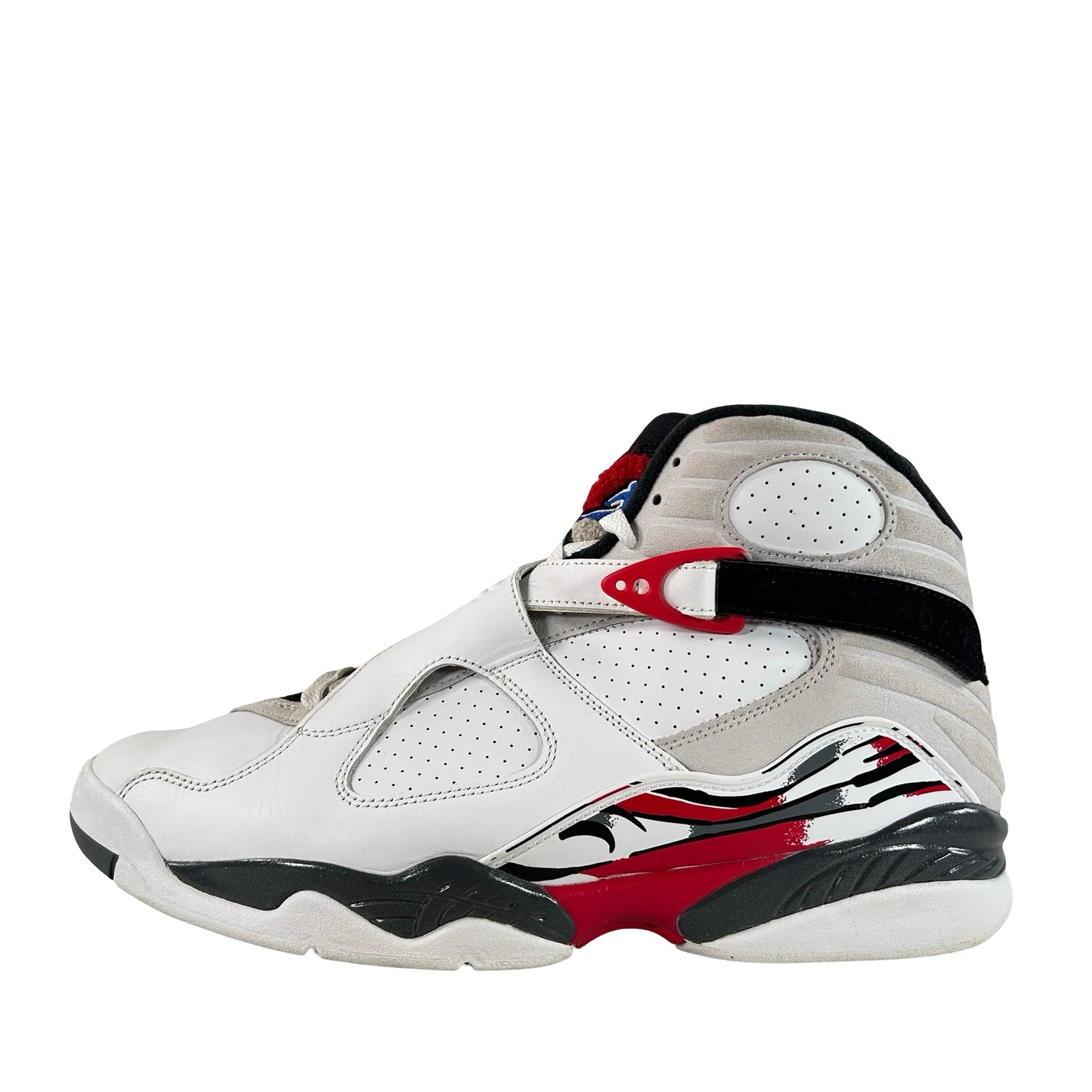 305381 100 Jordan 8 Retro White True Red (2025) [USED] - 12 M (Used) (No Box)