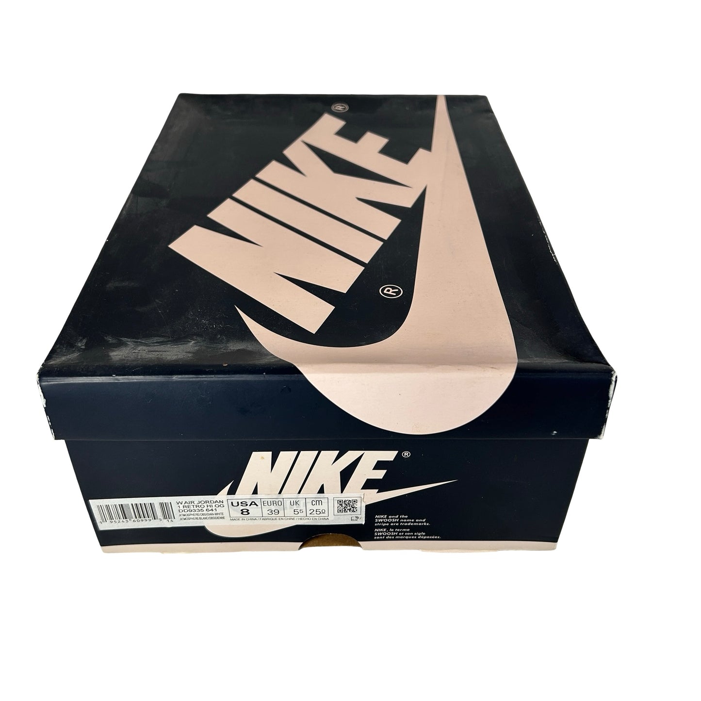 DD9335 641 Jordan 1 Retro High OG Atmosphere (W) [USED] - 8 W (Used)