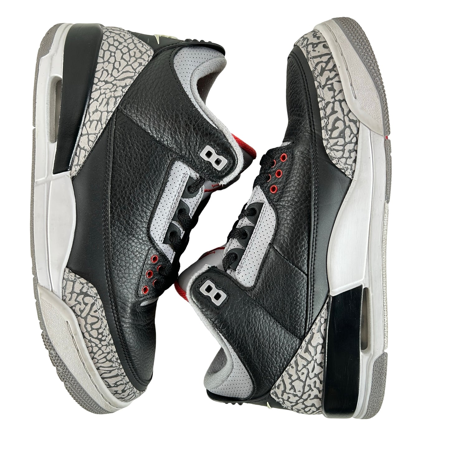 854262 001 Jordan 3 Retro Black Cement (2018) [USED] - 9.5 M (Used5)