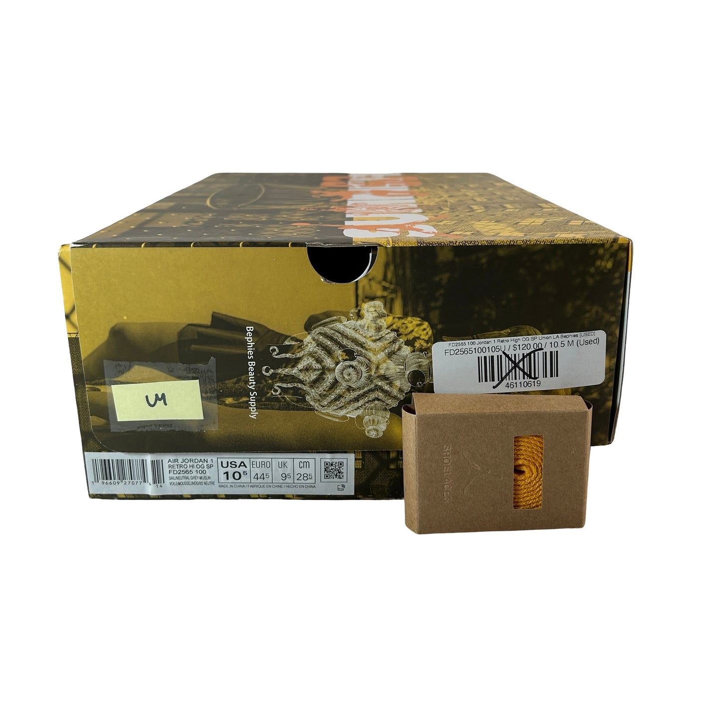 FD2565 100 Jordan 1 Retro High OG SP Union LA Bephies [USED] - 10.5 M (Used4)