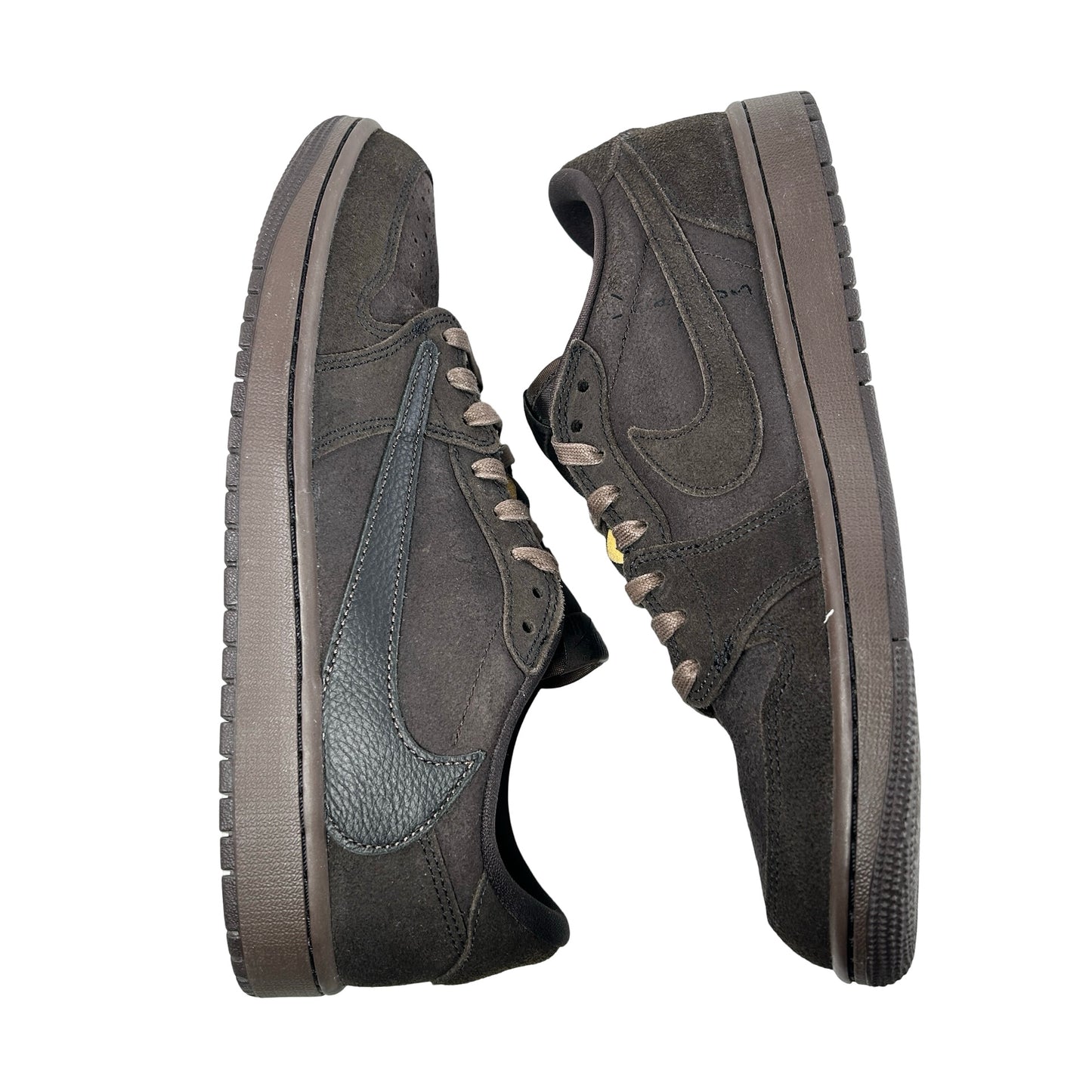 DM7866 202 Jordan 1 Retro Low OG SP Travis Scott Velvet Brown [USED] - 9.5 (Used)