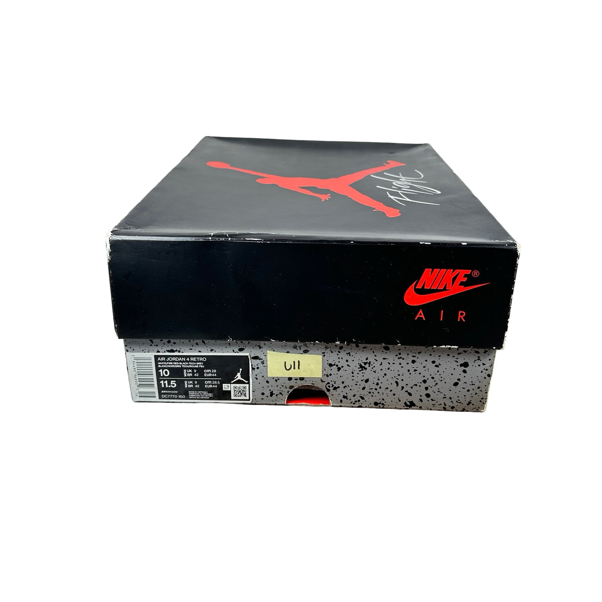 DC7770 160 Jordan 4 Retro Fire Red (2020) [USED] - 10 M (Used11)