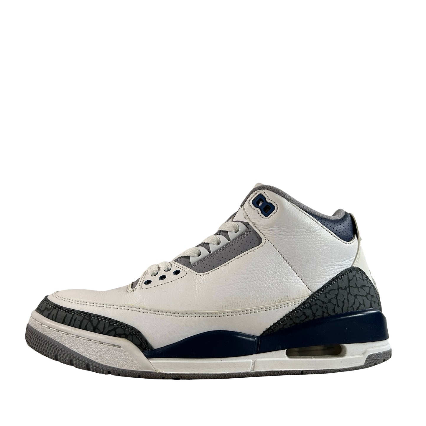 CT8532 140 Jordan 3 Retro Midnight Navy [USED] - 9 M (Used)