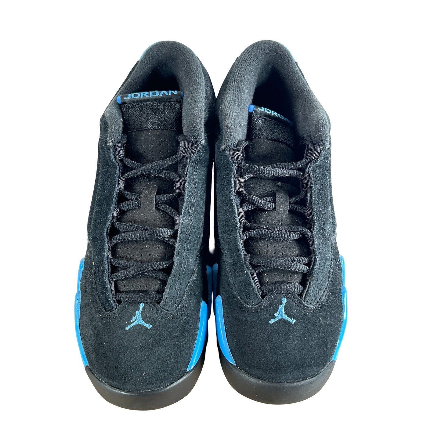 487524 007 Air Jordan 14 Retro Black University Blue (2026) (GS) [USED] - 6 Y (Used)