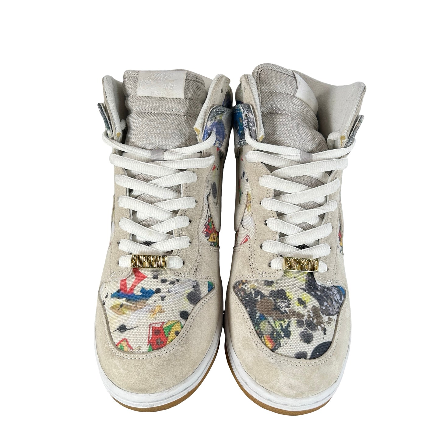 FD8779 100 Nike SB Dunk High Supreme Rammellzee [USED] - 10.5 M (Used3)