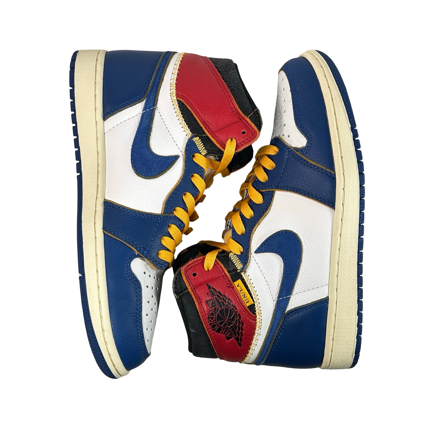 BV1300 146 Jordan 1 Union Storm Blue Toe [USED] - 8 M (Used)