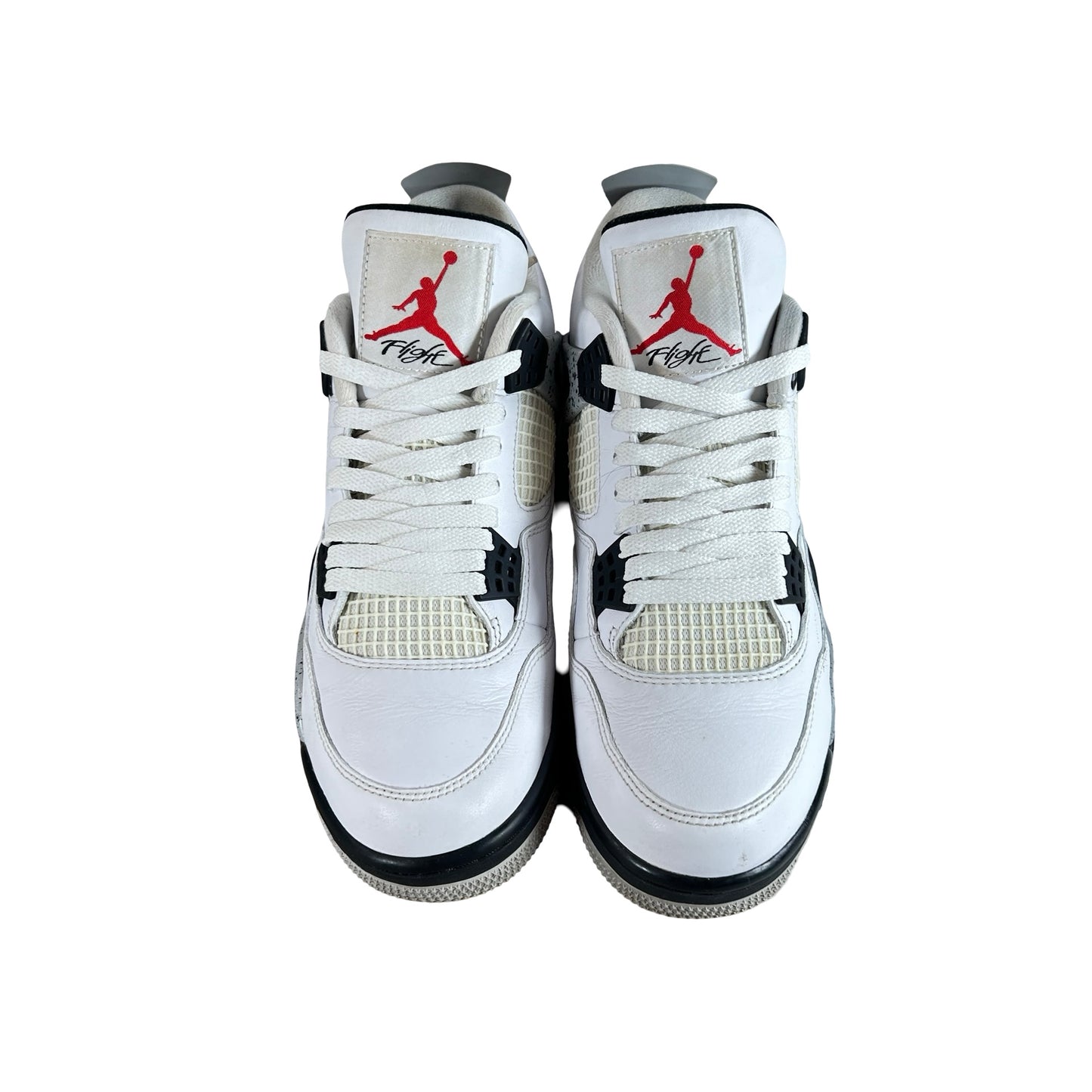 840606 192 Jordan 4 White Cement [USED] - 9.5 M (Used6)