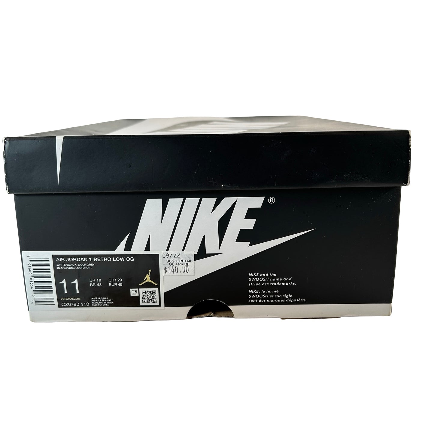 CZ0790 110 Jordan 1 Retro Low OG Barons [USED] - 11 M (Used)