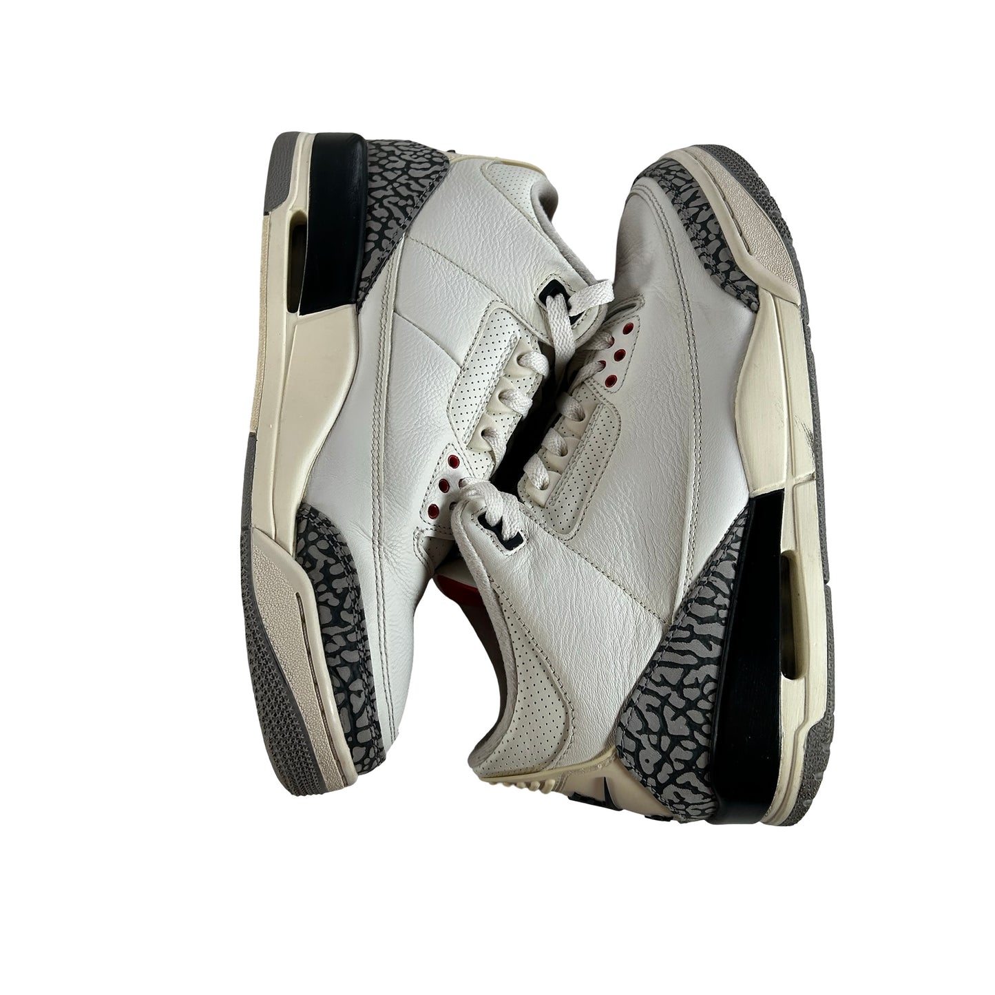 DN3707 100 Jordan 3 Retro White Cement Reimagined [USED] - 9.5 M (Used22)