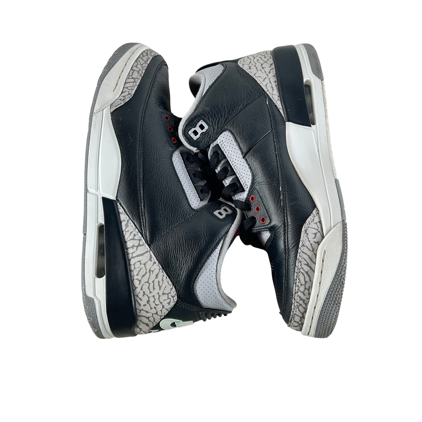 DN3707 010 Jordan 3 Retro Black Cement Reimagined (2024) [USED] - 9.5 M (Used27)