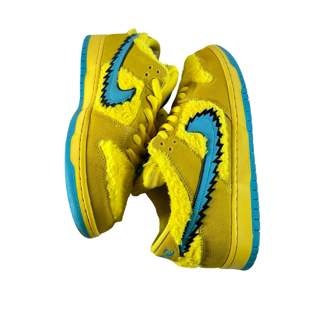 CJ5378 700 Nike SB Dunk Low Grateful Dead Yellow [USED] - 10 M (Used)