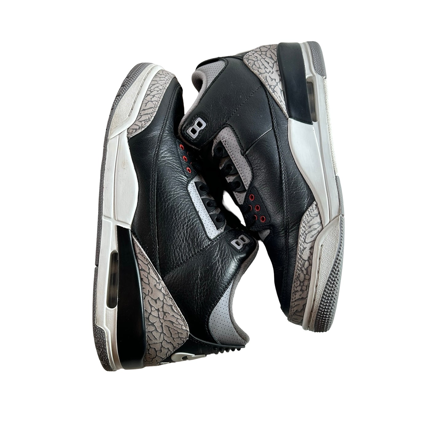 DN3707 010 Jordan 3 Retro Black Cement Reimagined (2024) [USED] - 9 M (Used24)