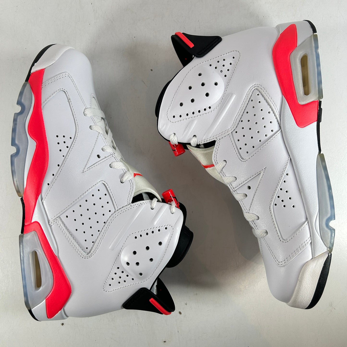 384664 123 Jordan 6 Retro Infrared White (2014) [CONDITIONAL]