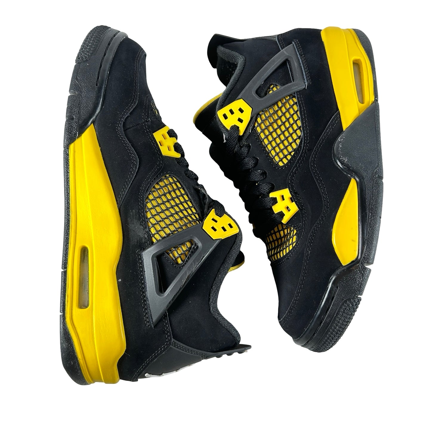 408452 017 Jordan 4 Retro Thunder (2023) (GS) [USED] - 6 Y (Used5)