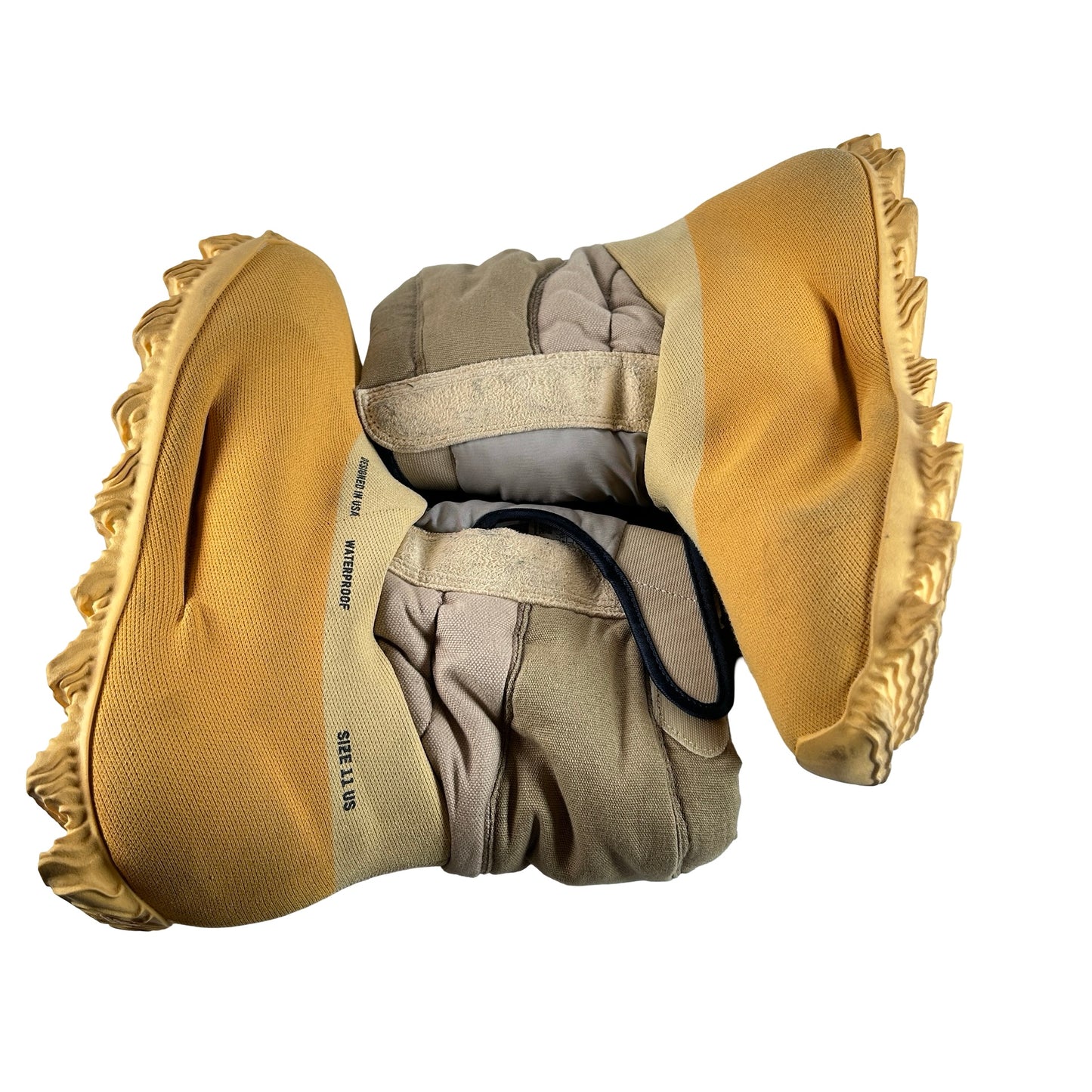 GY1824 adidas Yeezy Knit RNR Boot Sulfur [USED] - 11 M (Used) (No Box)