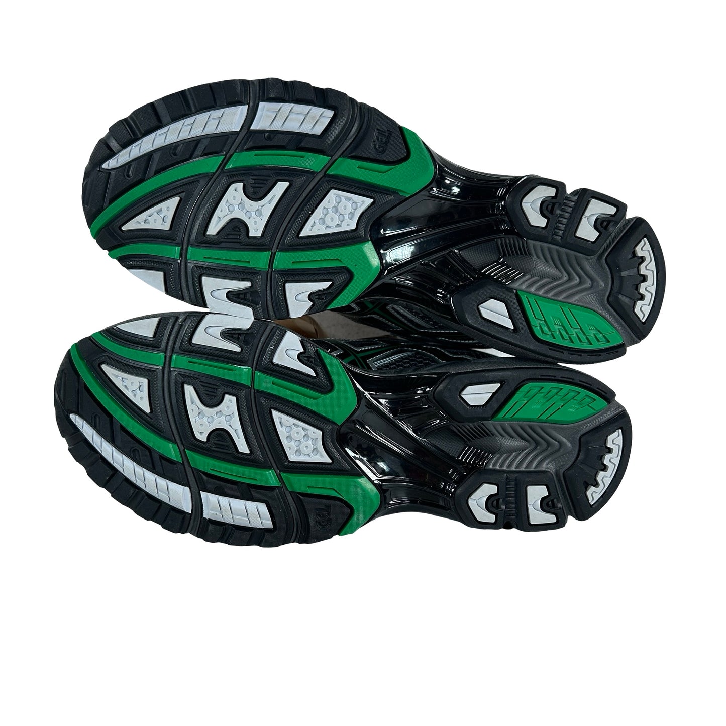 1203A543 022 ASICS Gel-Nimbus 10.1 Obsidian Grey Green Basil [USED] - 11.5 M (VNDS)