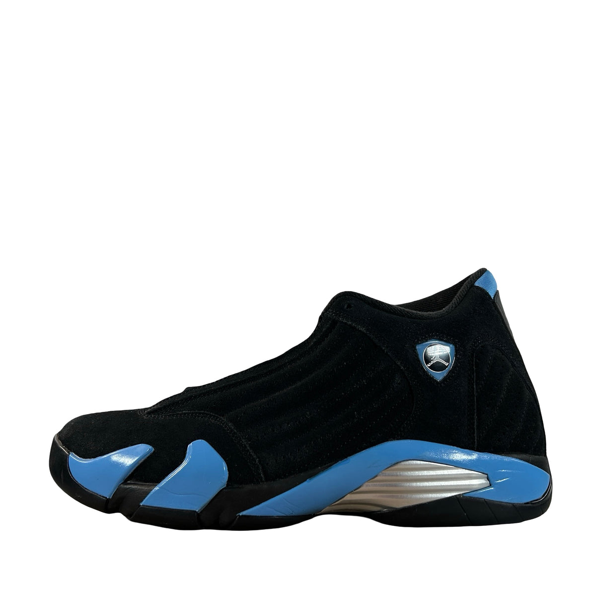 487471 007 Jordan 14 Retro Black University Blue (2026) [USED] - 12 M (Used6)
