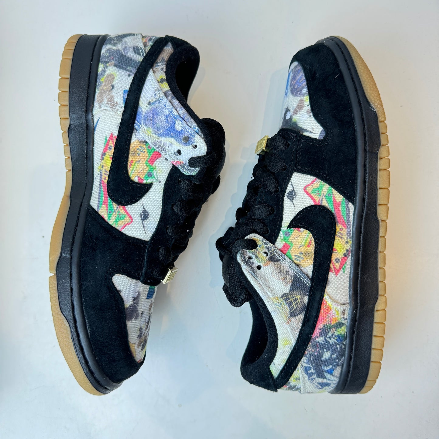 FD8778 001 Nike SB Dunk Low Supreme Rammellzee [USED] - 6 M (Used)