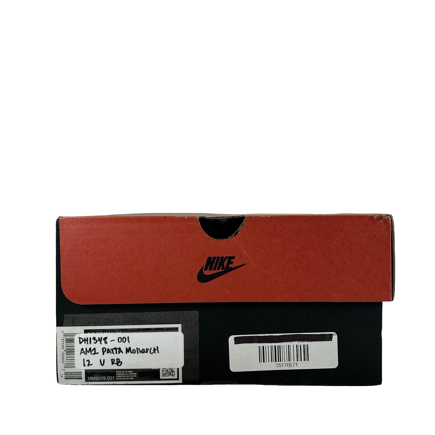 DH1348 001 Nike Air Max 1 Patta Waves Monarch [USED] - 12 M (Used) (Replace Box)