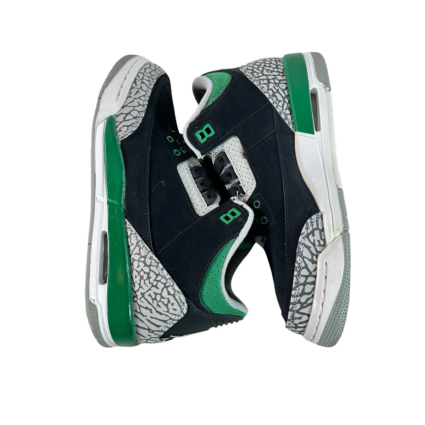 398614 030 Jordan 3 Retro Pine Green (GS) [USED] - 6 Y (Used3)