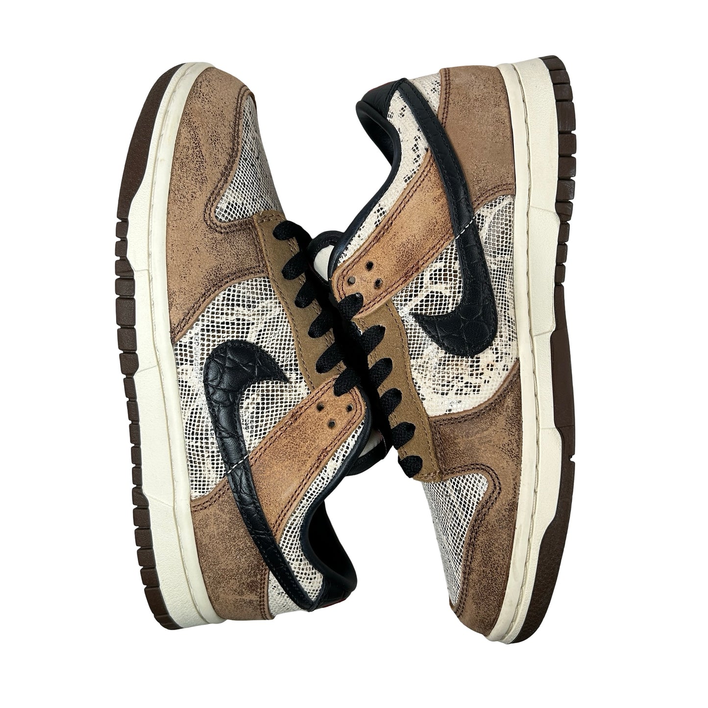 FJ5434 120 Nike Dunk Low Premium CO.JP Piel de serpiente marrón