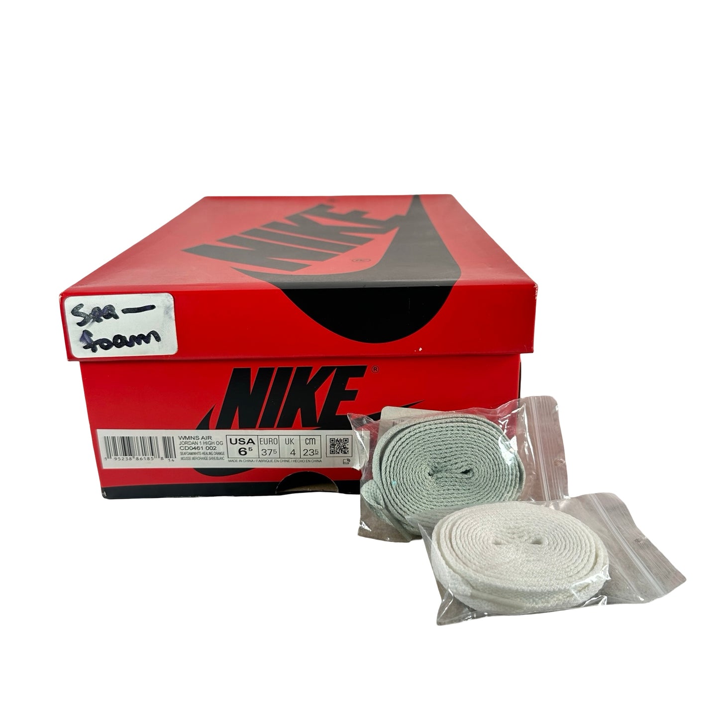 CD0461 002 Jordan 1 High OG Seafoam [USED] - 6.5 W (Used)