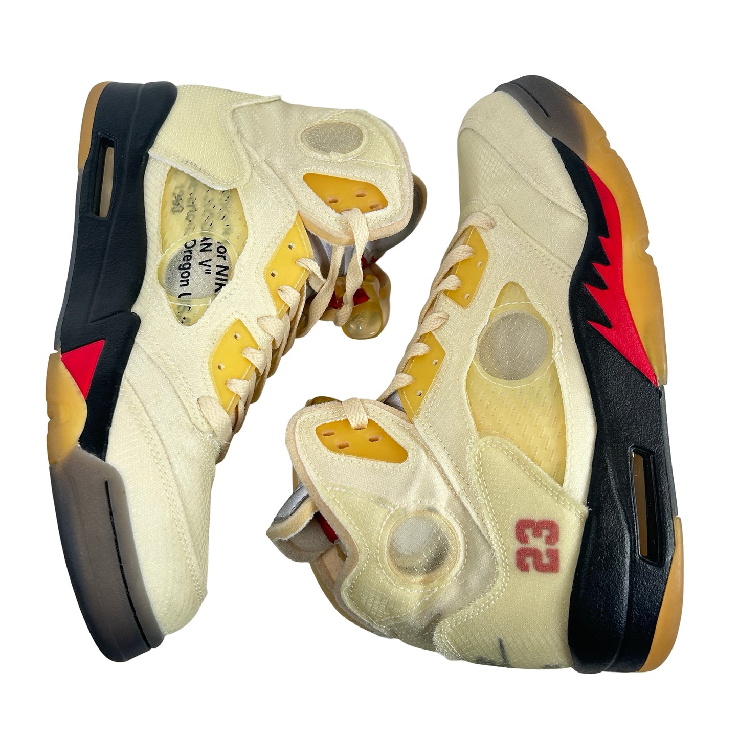 DH8565 100 Jordan 5 Off-White Sail [USED] - 9.5 M (VNDS)